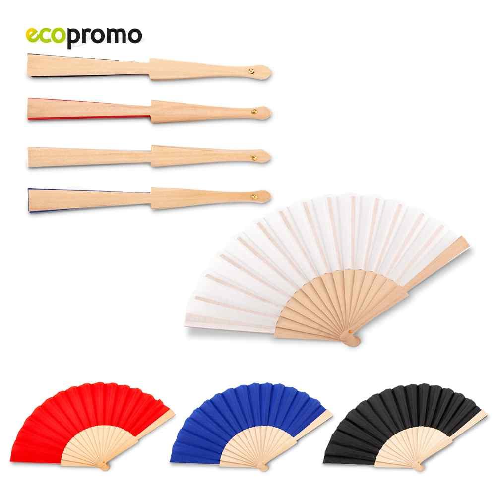 Abanico en Madera - Producto promocional personalizable