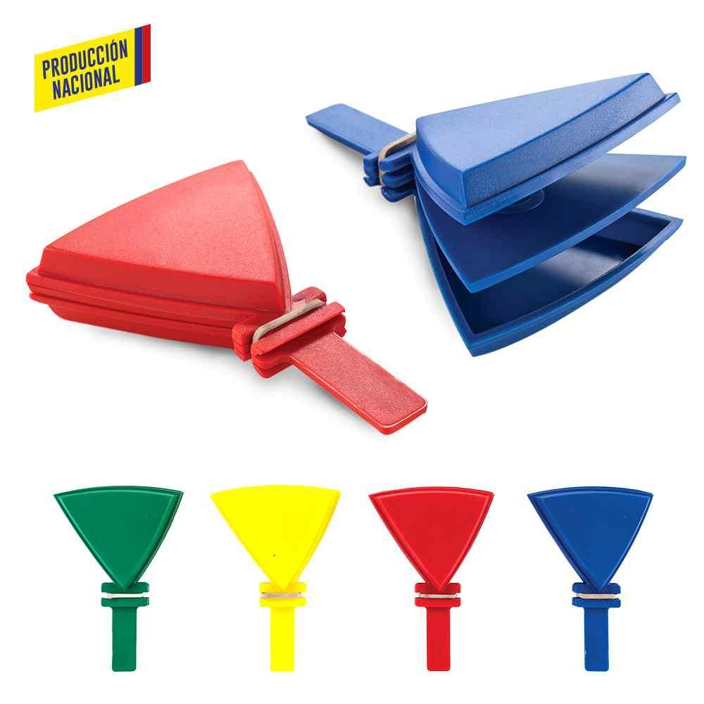 Aplausometro Triangular - Producción Nacional - Producto promocional personalizable