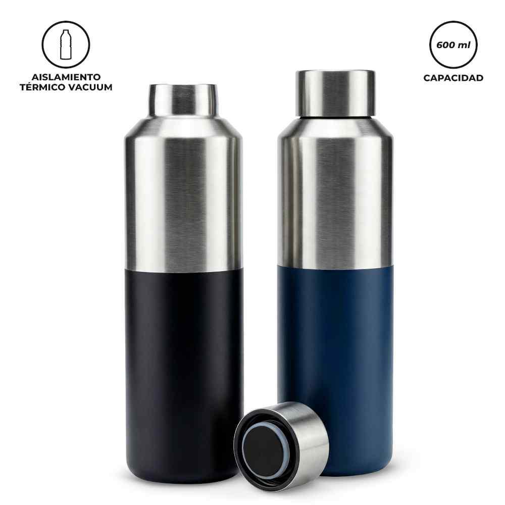 Botilito Metálico Cuppa 600ml Nuevo personalizado con logo