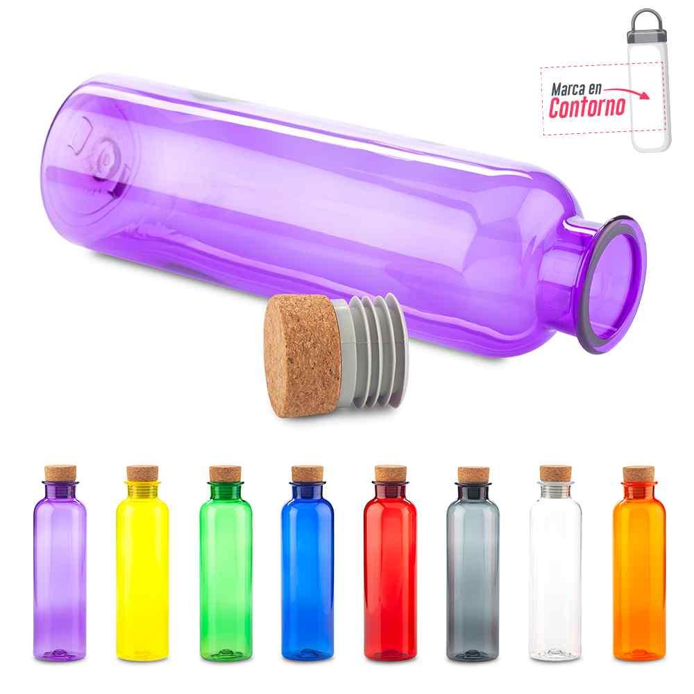 Botilito Plástico Cork 650ml - Oferta - Producto promocional personalizable