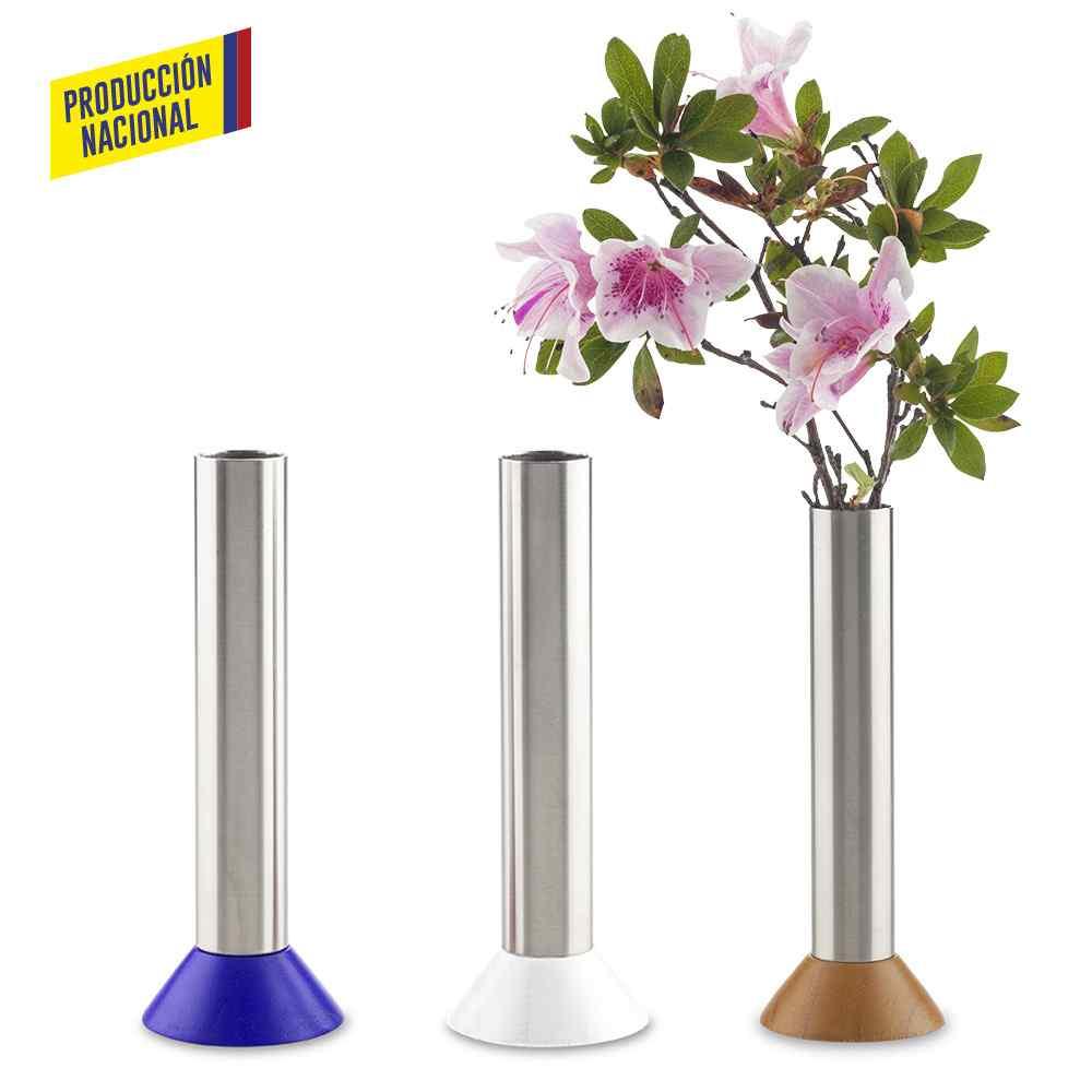 Florero Inox - Produccion Nacional - Oferta - Producto promocional personalizable