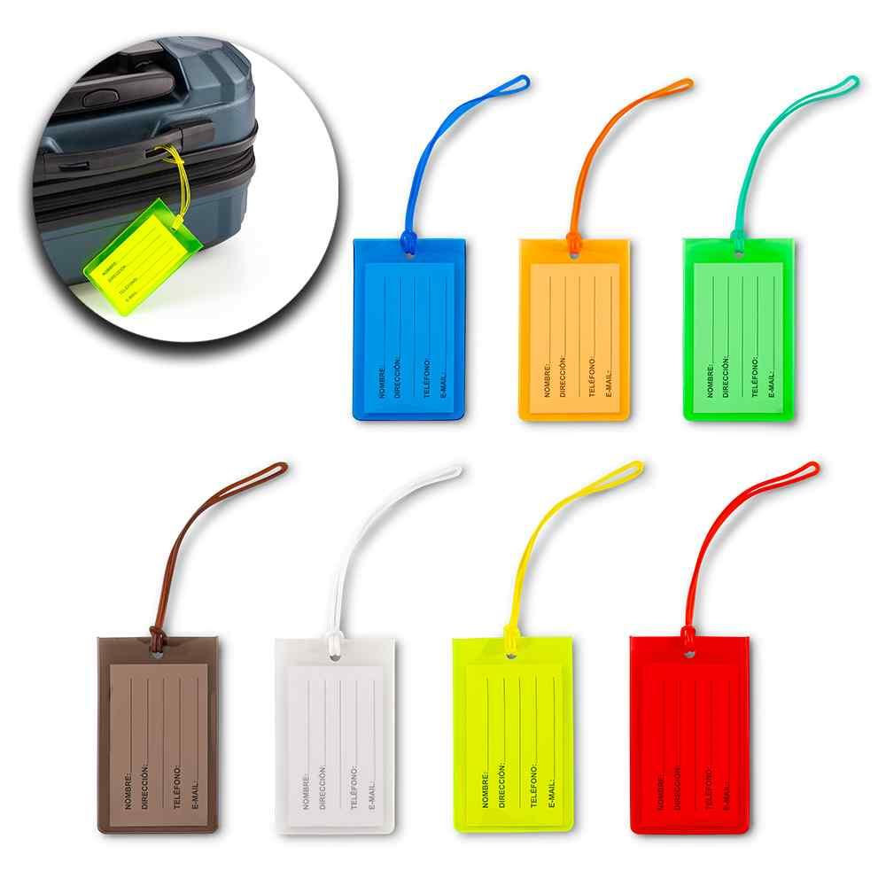 Identificador de Maletas en Pvc personalizado con logo