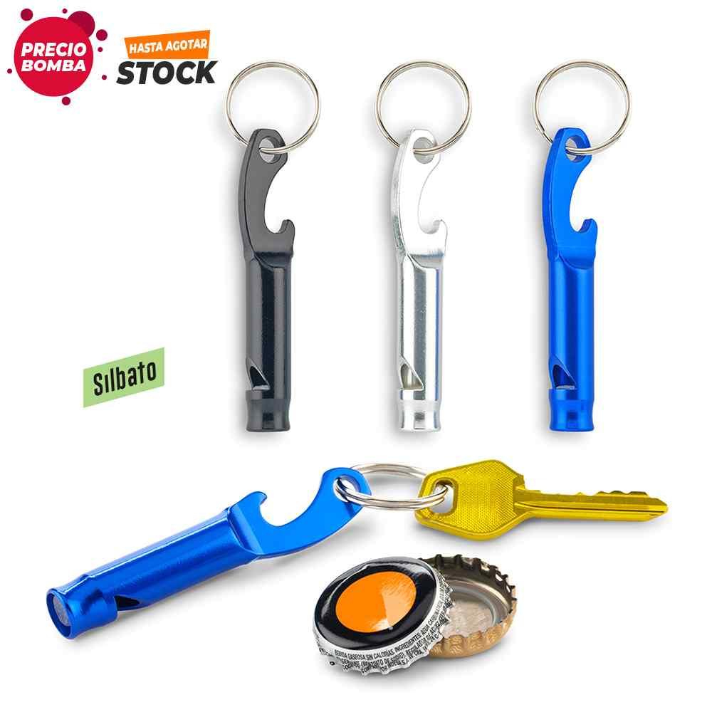 Llavero Pito Con Destapador personalizado con logo