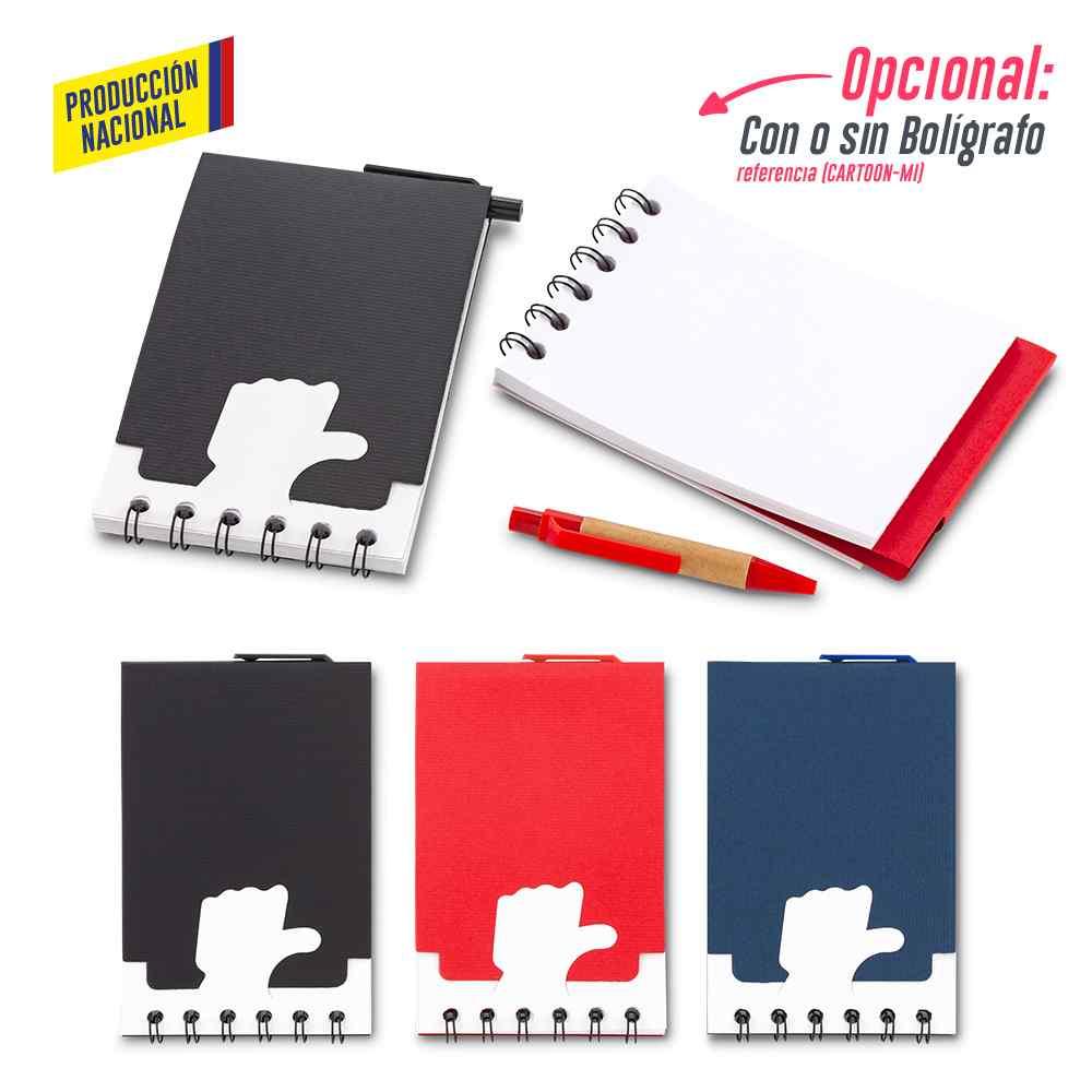 Mini Libreta Like it Eco- Producción Nacional - Producto promocional personalizable