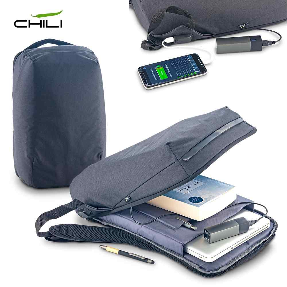 Morral Backpack Antirrobo Chili - Producto promocional personalizable