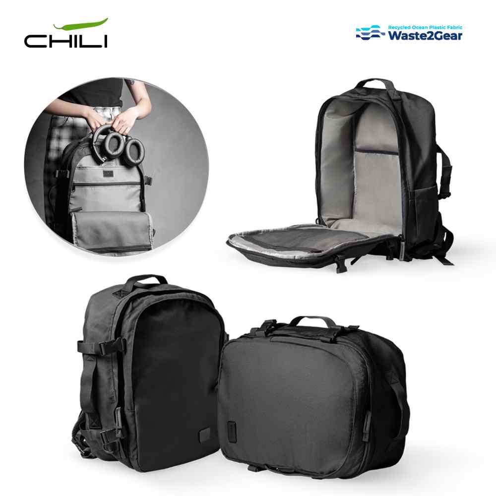 Morral Backpack Luno Master Ocean - Producto promocional personalizable