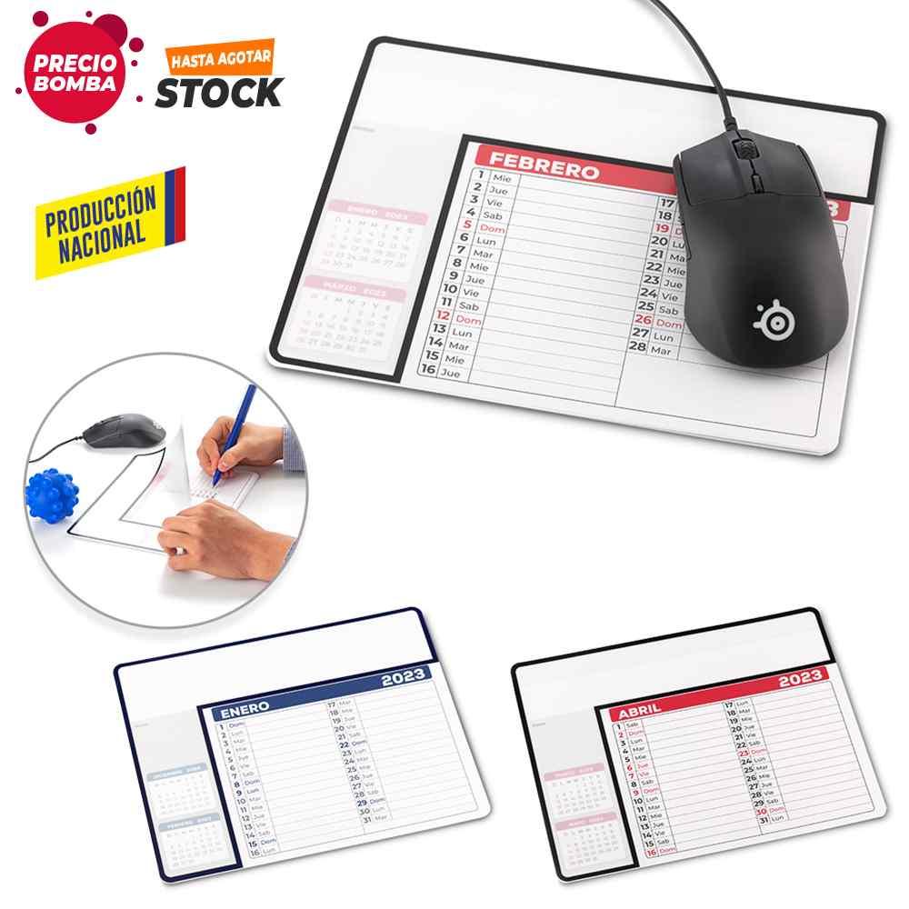 Mouse Pad Calendar - Producción Nacional personalizado con logo