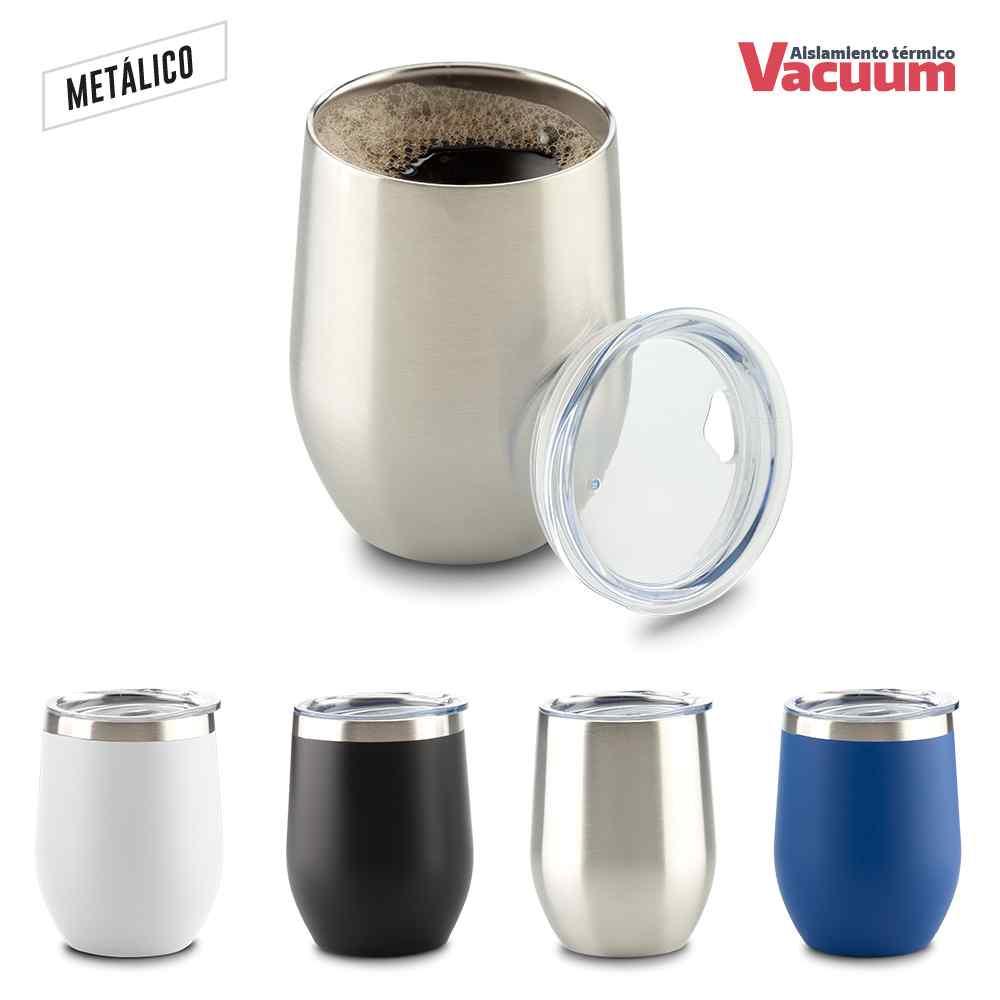 Mug Metálico Mask 350ml - Producto promocional personalizable
