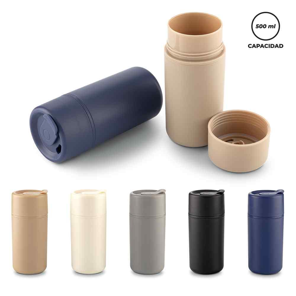Mug Plastico Quovo 500ml - Producto promocional personalizable