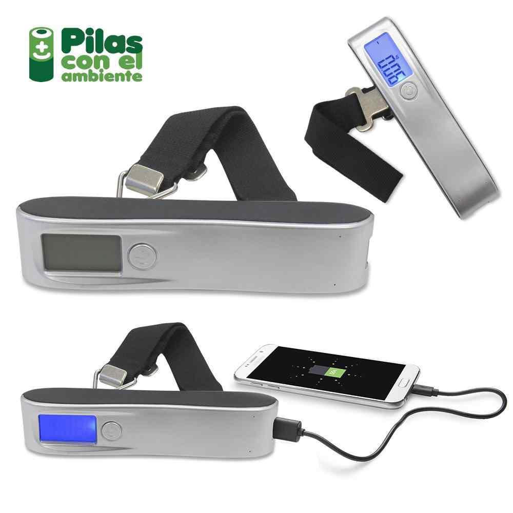 Pila Recargable 2600 Mah Con Pesa de Equipaje ii personalizado con logo