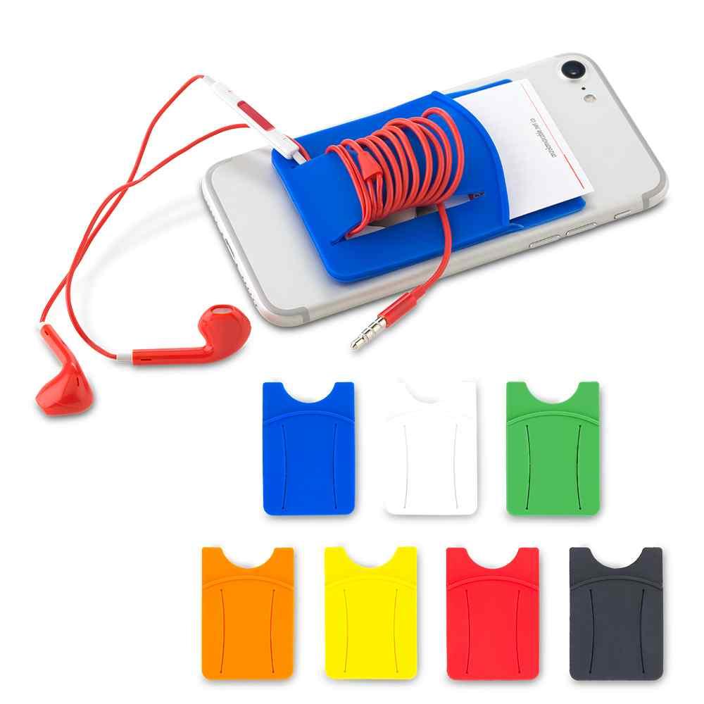 Portatarjetas Con Organizador de Cables personalizado con logo