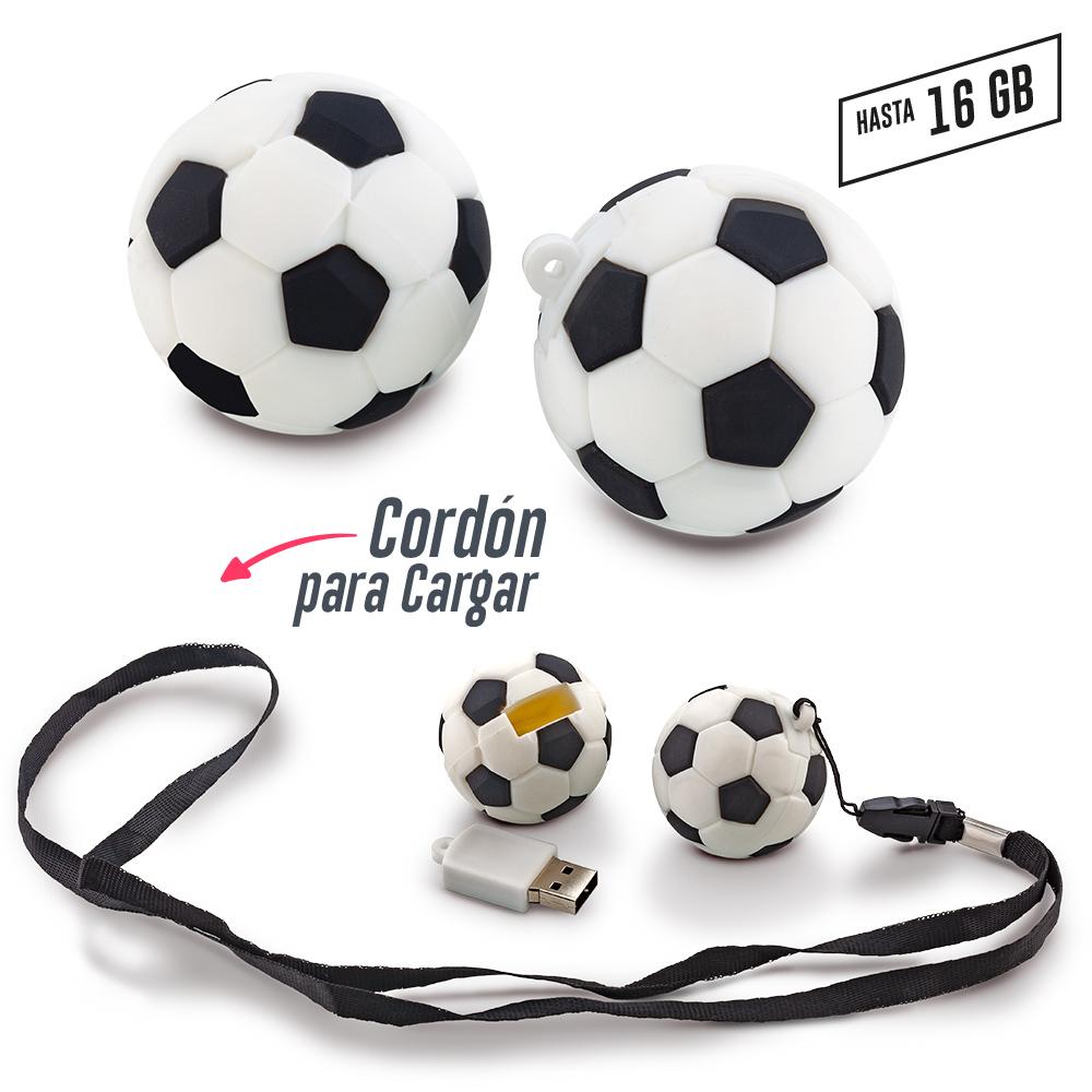 PVC Memoria USB Soccer (ver OF-228-CH) personalizado con logo
