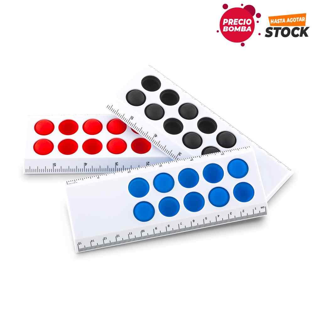 Regla Pop it personalizado con logo