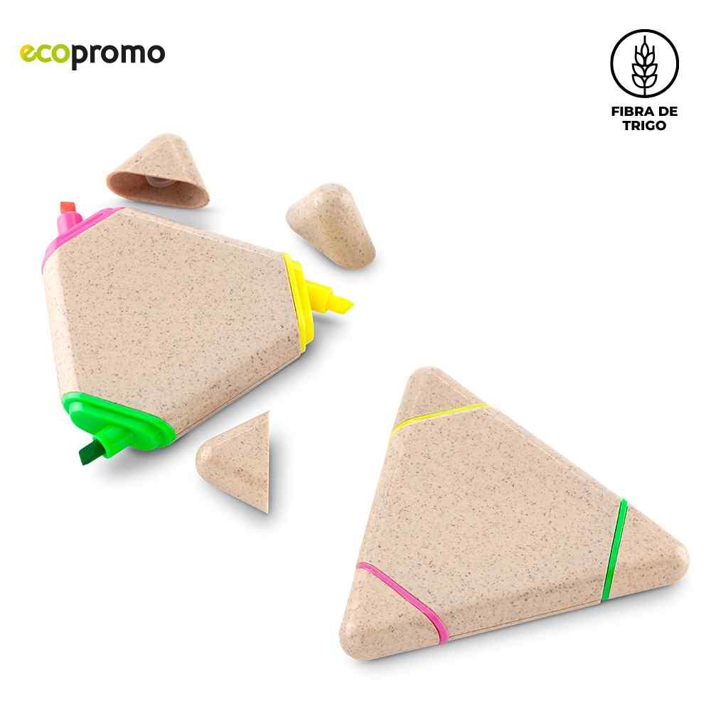 Resaltador Triángulo Eco - Producto promocional personalizable