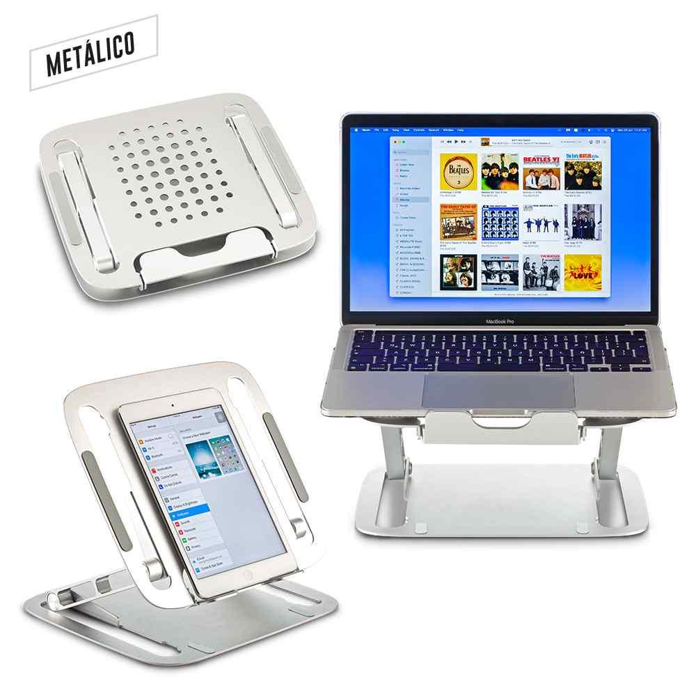 Soporte Metálico Premium personalizado con logo