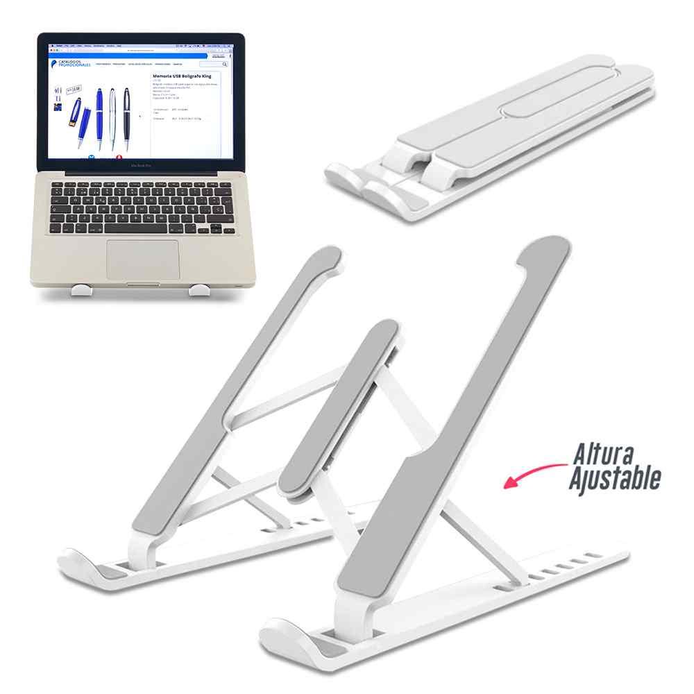 Soporte Plástico Para Portátil ii personalizado con logo