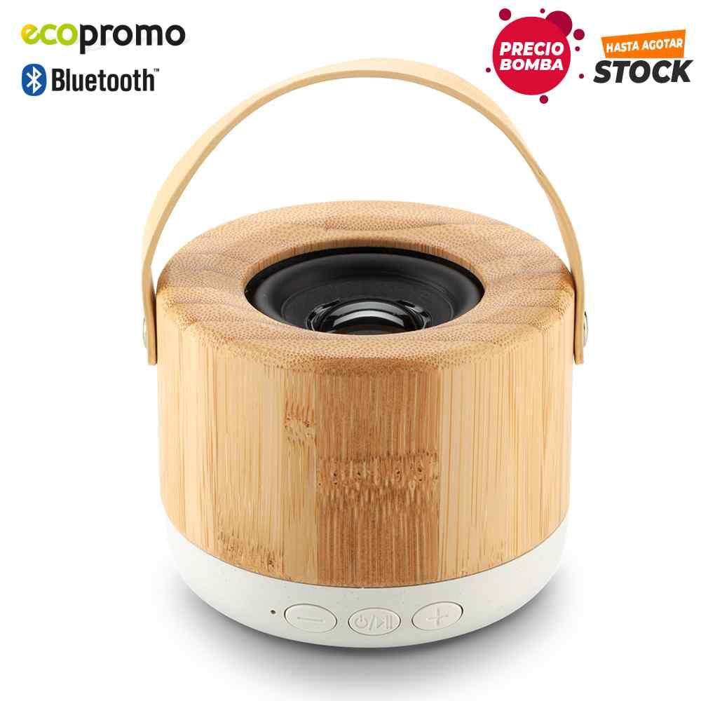 Speaker Bluetooth Ringo Bamboo - Producto promocional personalizable