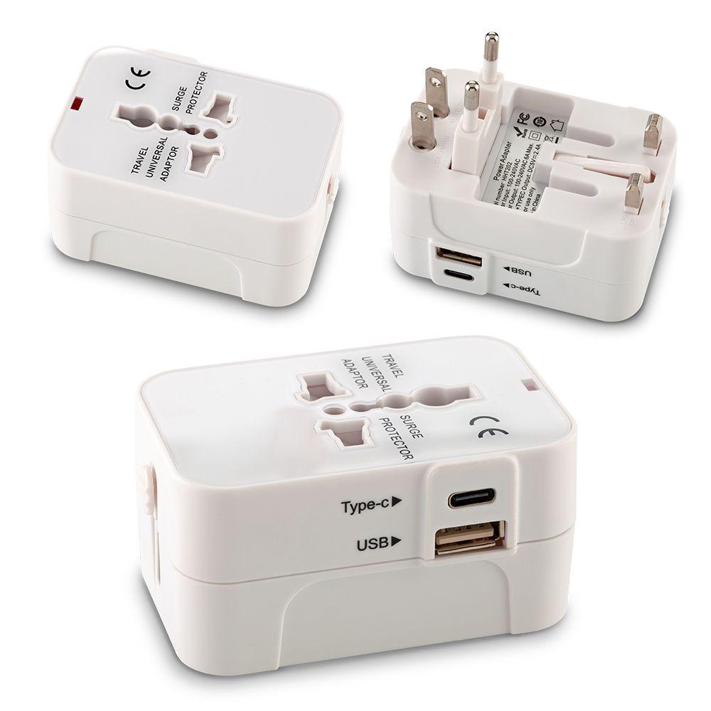 Adaptador Universal Travel personalizado con logo
