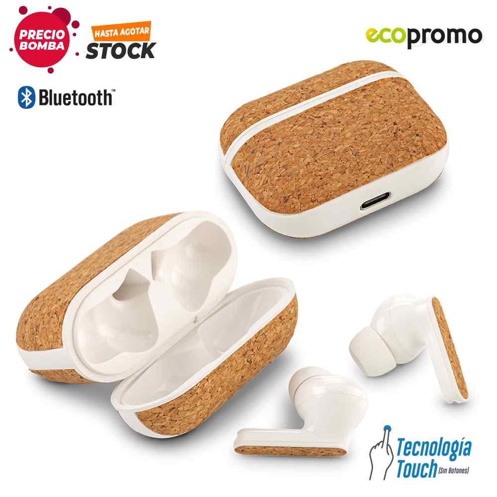 Audífonos Bluetooth Cork personalizado con logo