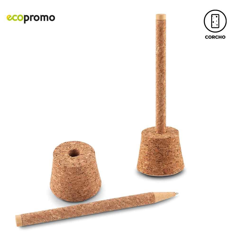 Bolígrafo Cork Stand personalizado con logo