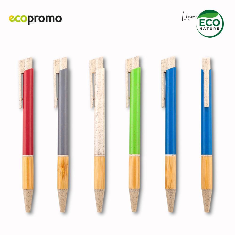 Bolígrafo Summit Eco Bamboo personalizado con logo