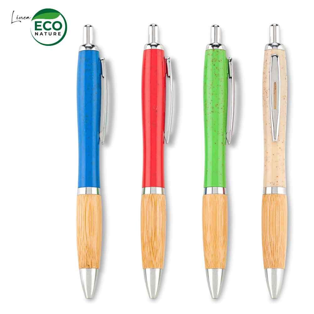 Bolígrafo Ventura Eco Bamboo personalizado con logo