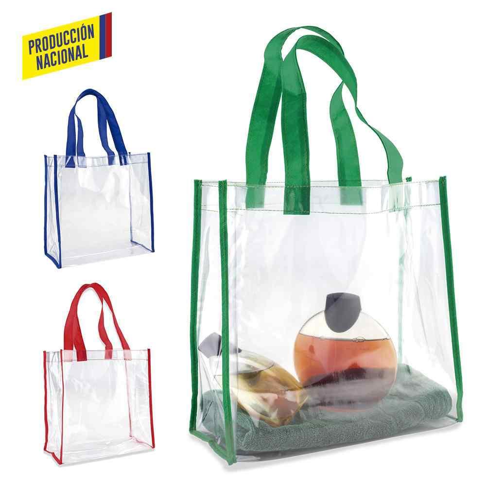 Bolsa Clear Zuzy Con Ribete - Produccion Nacional personalizado con logo