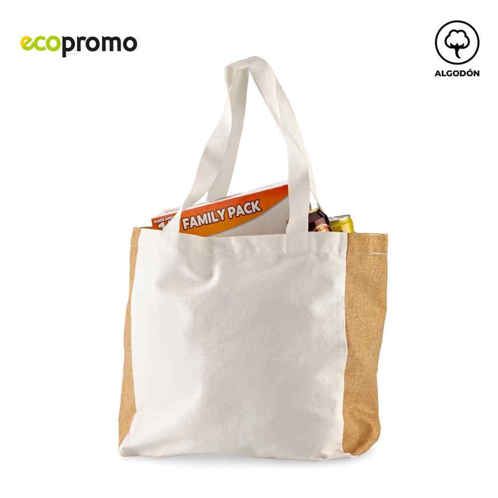 Bolsa en Algodón y Yute personalizado con logo