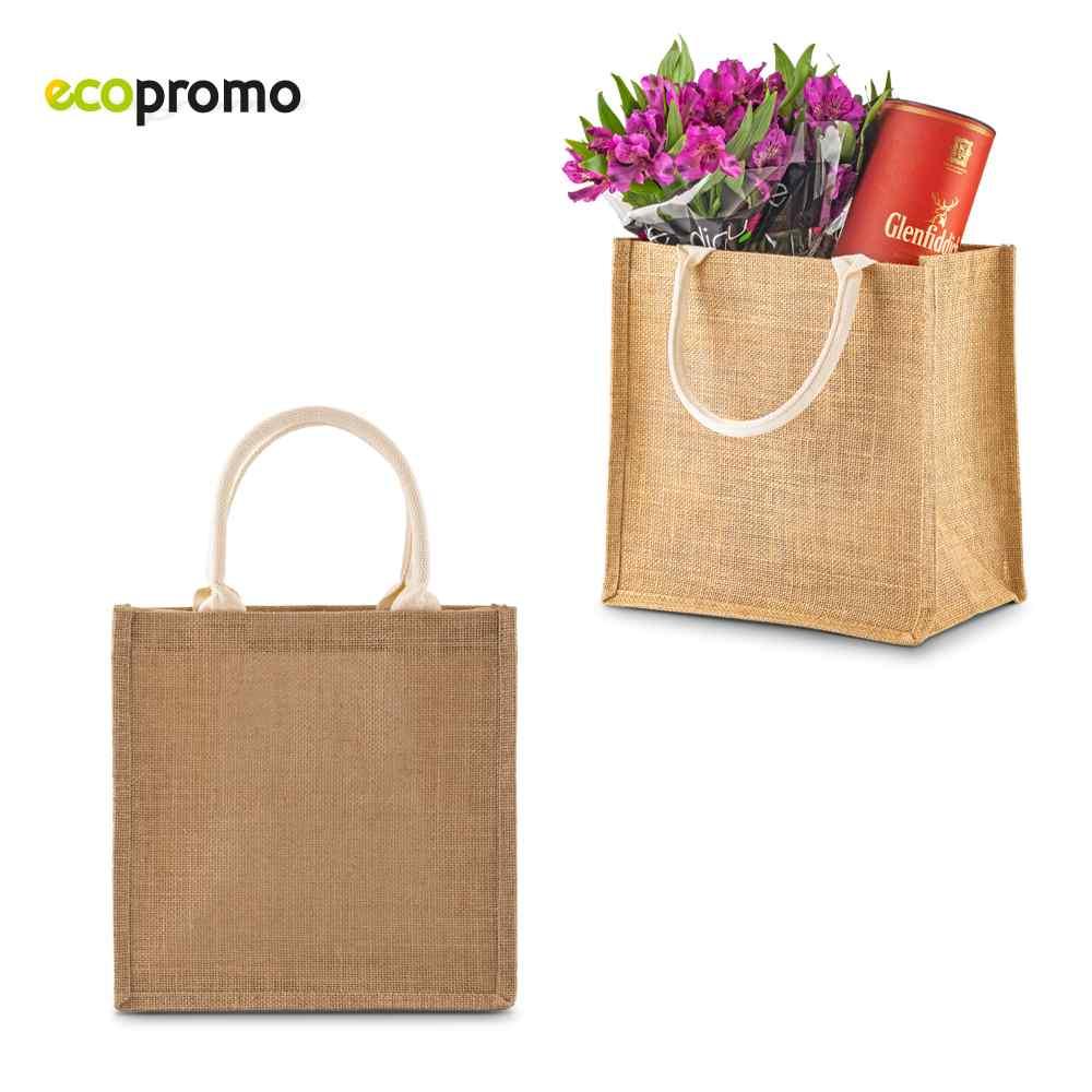 Bolsa en Yute Mirka personalizado con logo