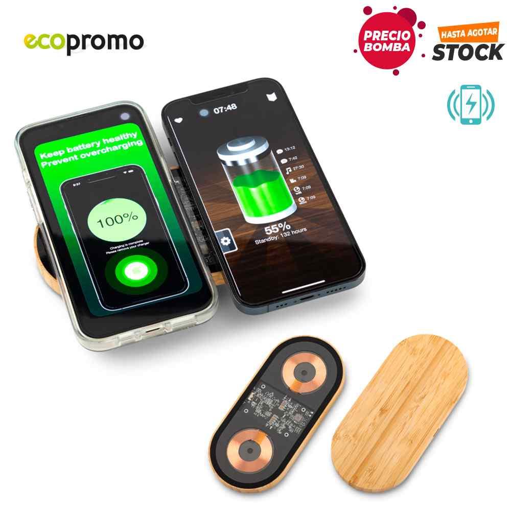 Cargador Inalámbrico Coil Eco personalizado con logo