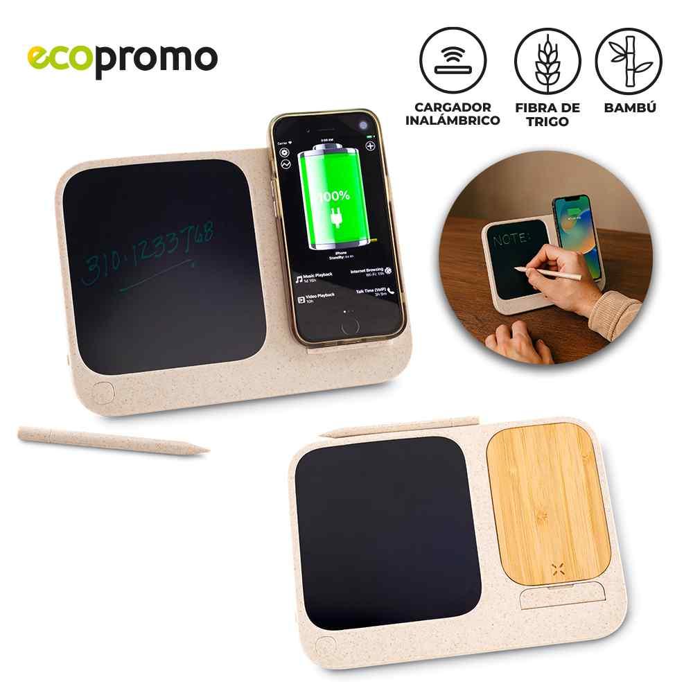 Cargador Inalámbrico Con Tablero personalizado con logo