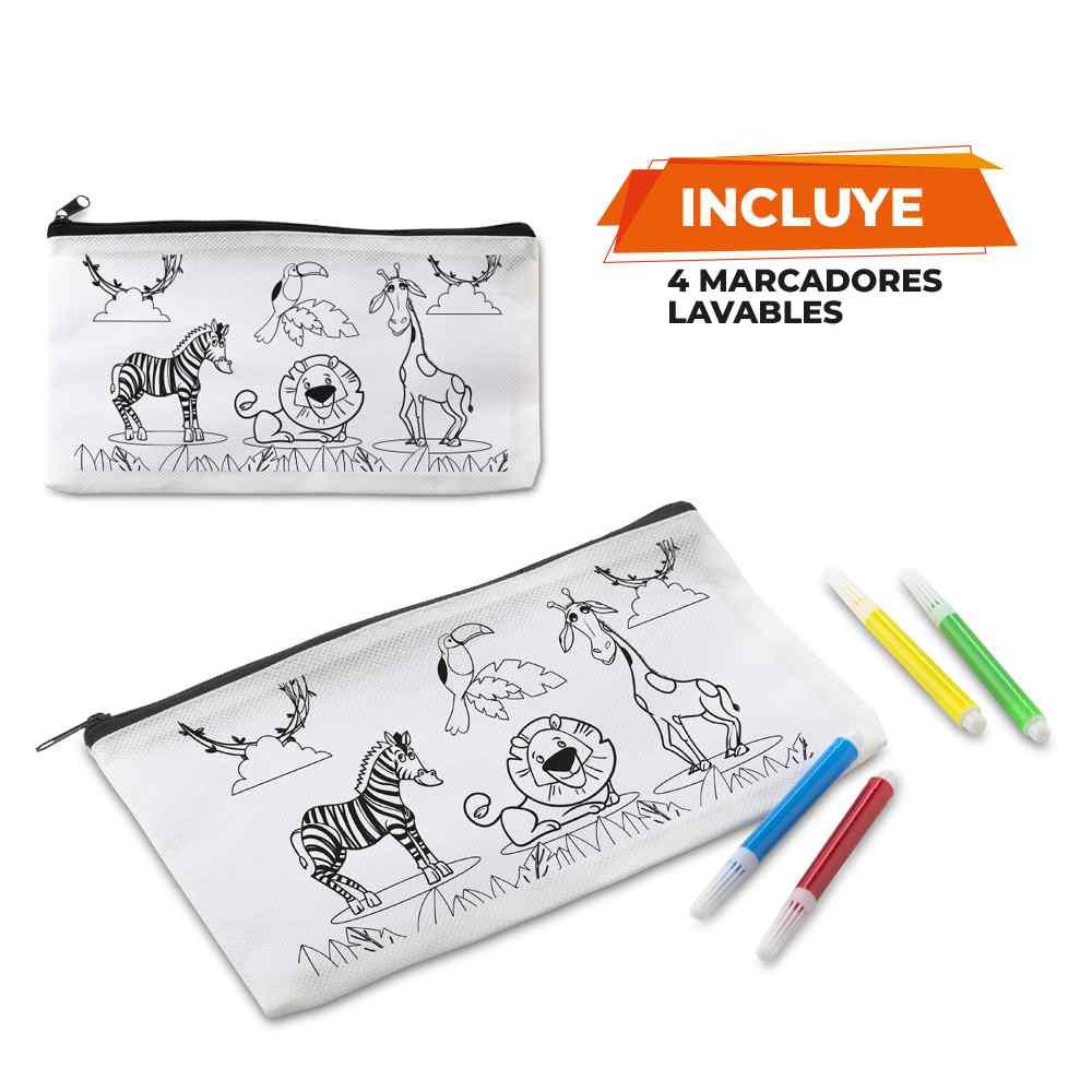 Cartuchera en Cambrel Kidz Con Diseño. personalizado con logo