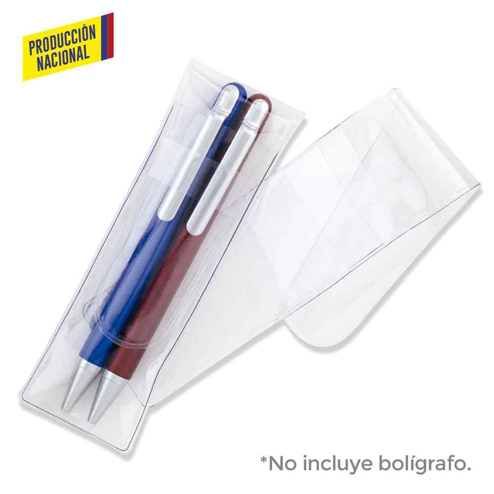 Estuche Clear - Produccion Nacional personalizado con logo