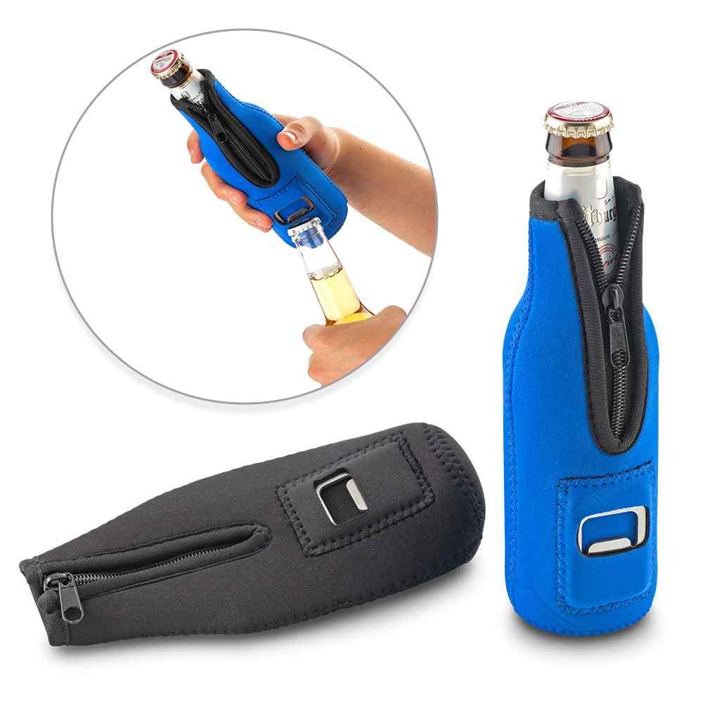Funda Portabotella Con Destapador personalizado con logo