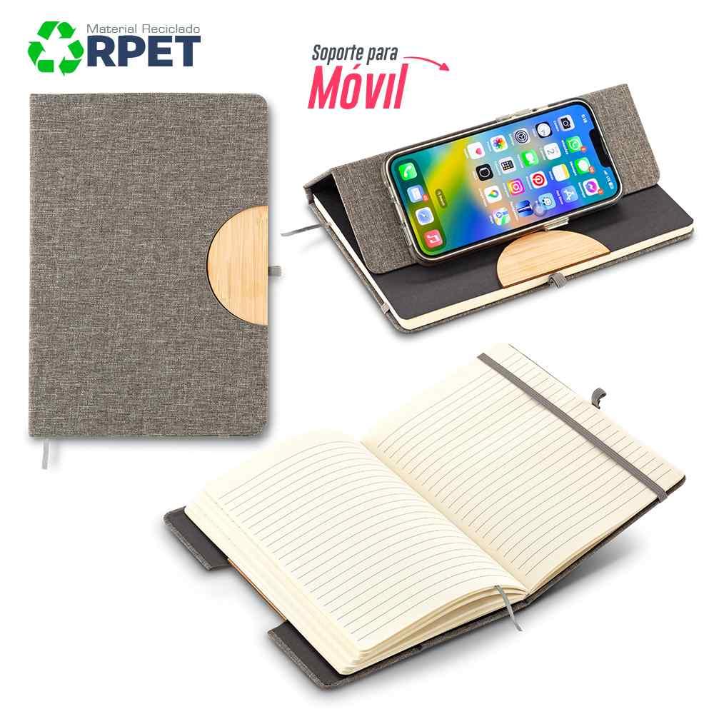 Libreta Atlas Rpet personalizado con logo