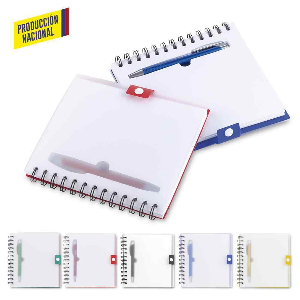 Libreta Con Bolígrafo Kadens - Producción Nacional personalizado con logo