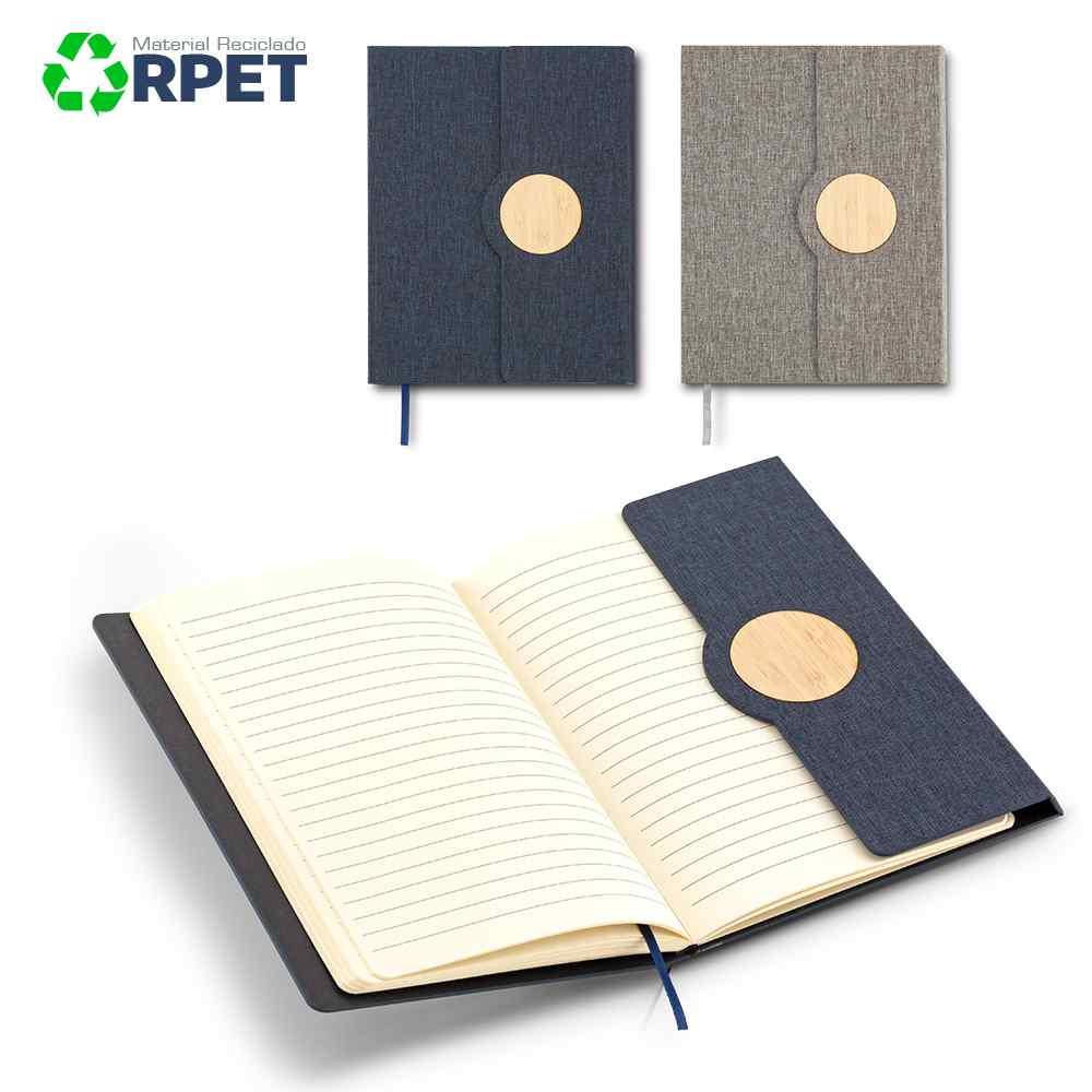 Libreta Scorpius Rpet personalizado con logo