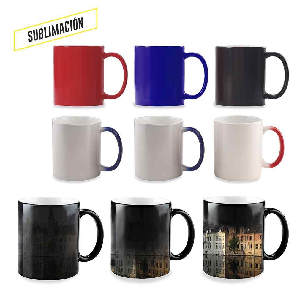 Mug Cerámica Sublimación Magic Color 11oz personalizado con logo