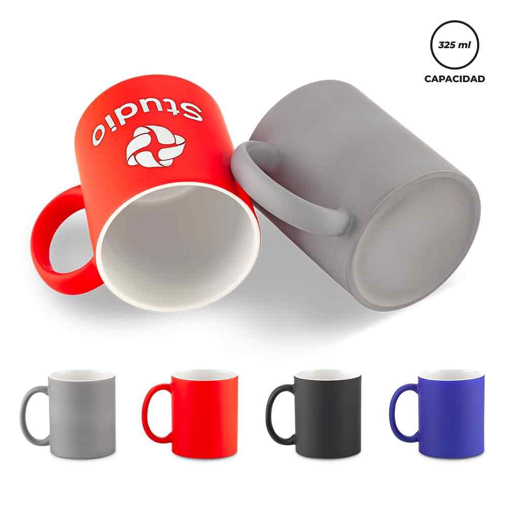 Mug en Ceramica Rubber 325ml personalizado con logo