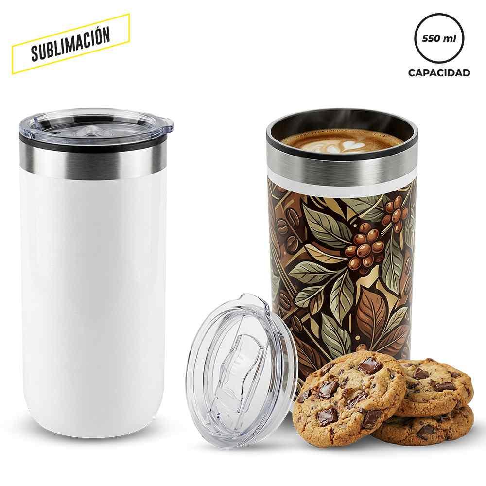 Mug Metálico Para Sublimacion Kup 550 ml Nuevo personalizado con logo