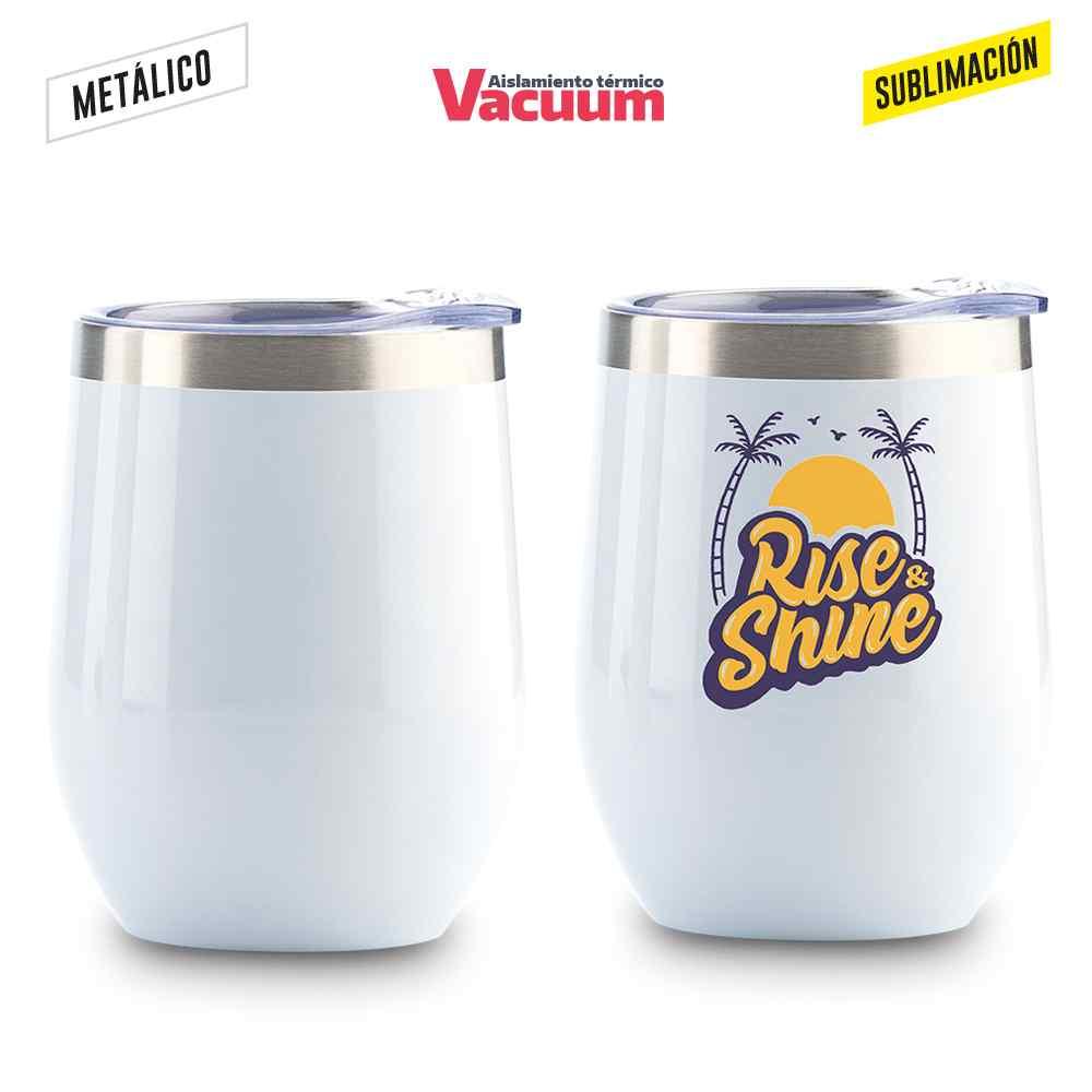 Mug Metálico Para Sublimación Mask 350ml personalizado con logo
