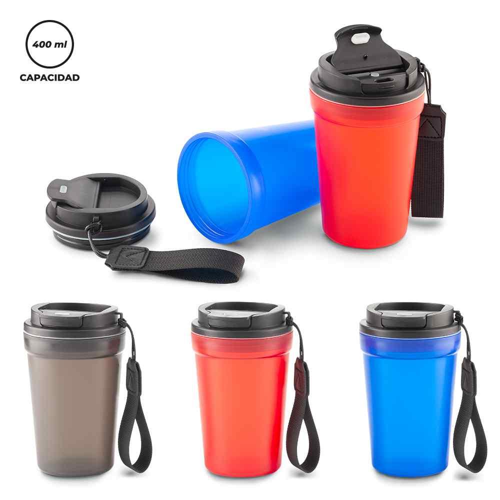 Mug Plástico Voltra 400ml personalizado con logo