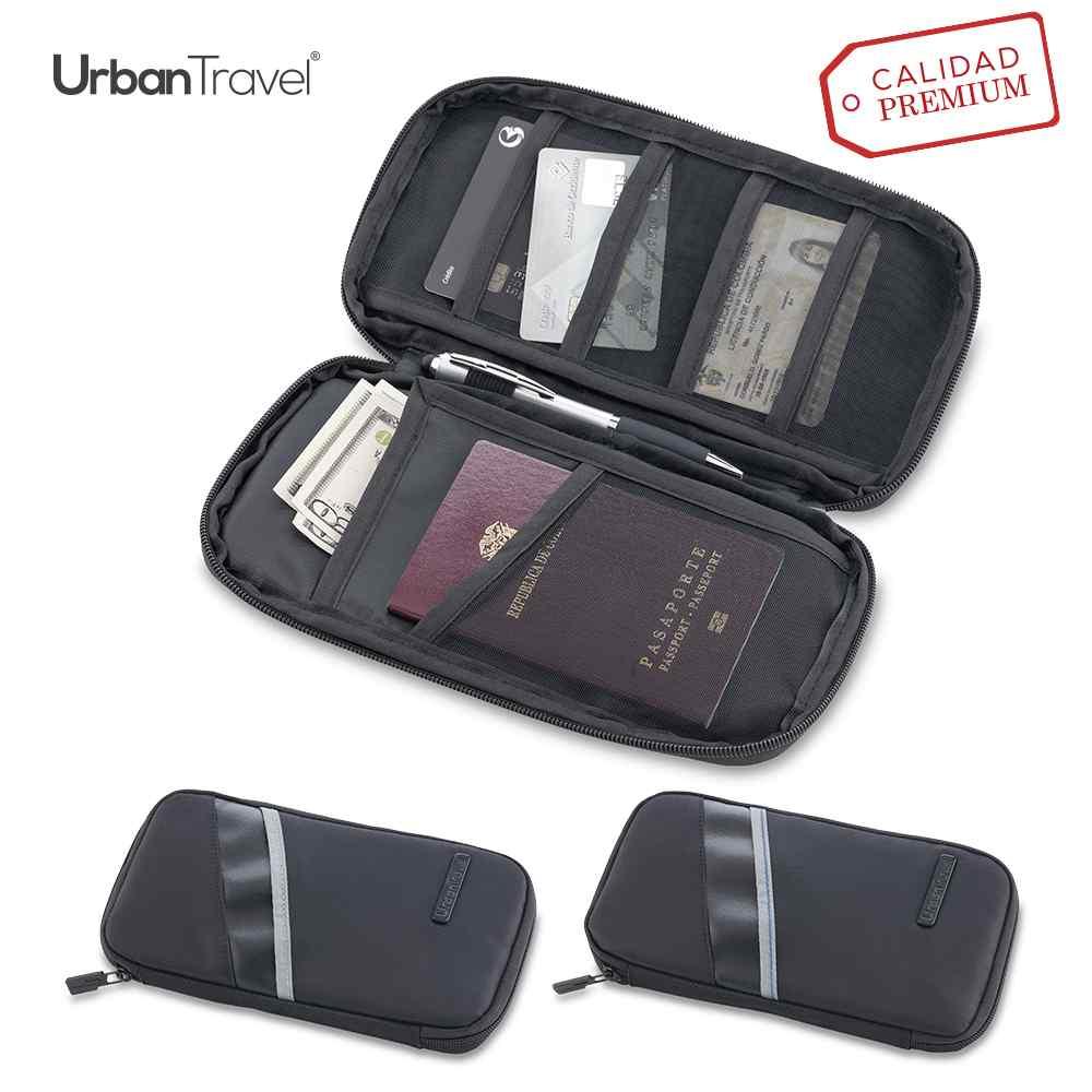 Portapasaporte Vester Urban Travel personalizado con logo