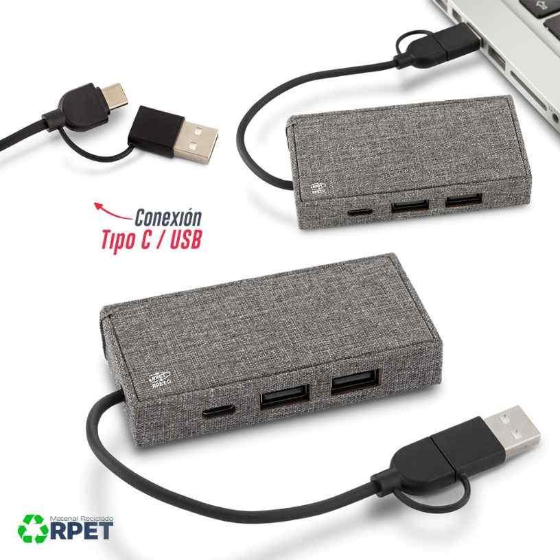 Puerto Usb Rpet personalizado con logo
