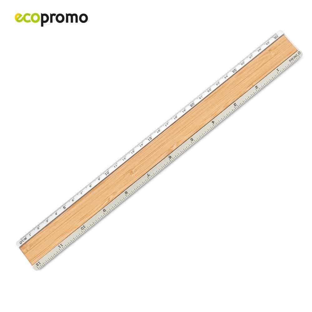 Regla Con Aluminio 30cm personalizado con logo