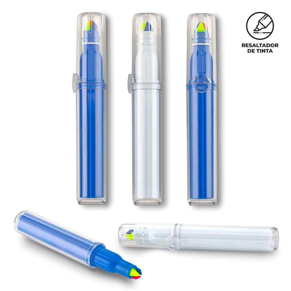 Resaltador Triple personalizado con logo
