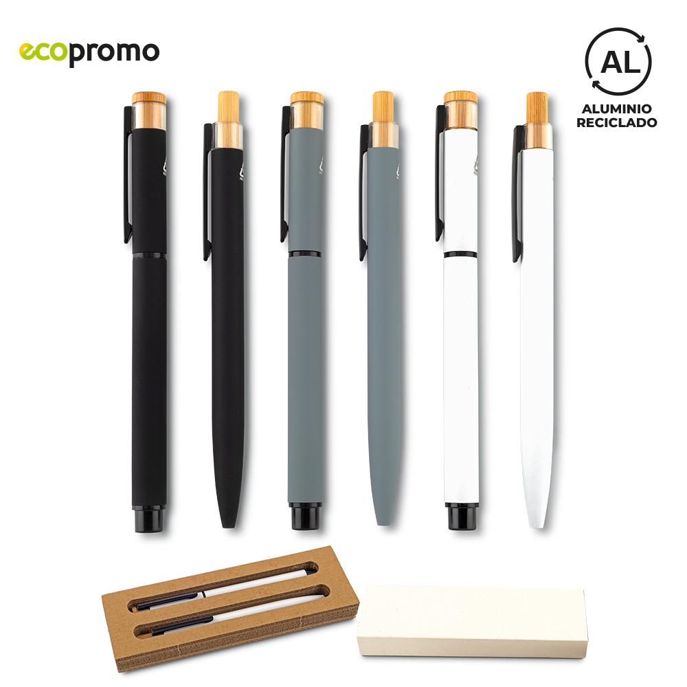 Set de Bolígrafos Vector personalizado con logo