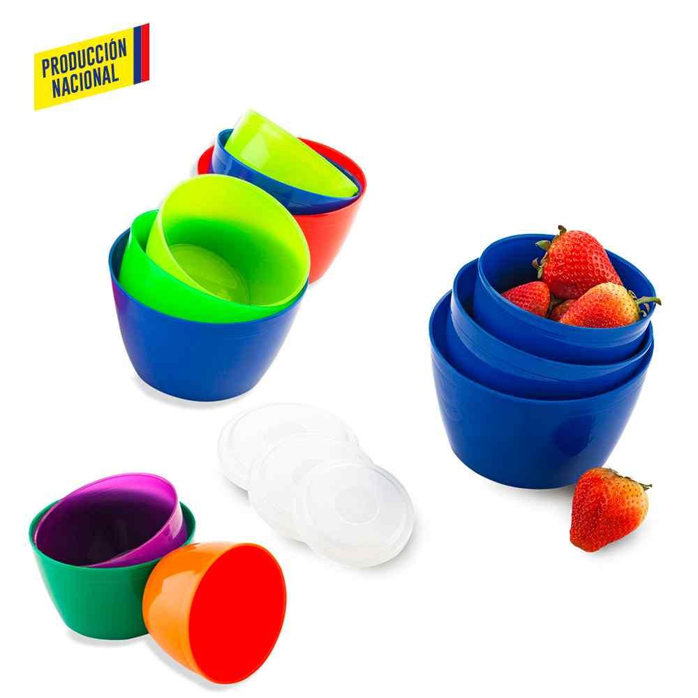 Set de Contenedores x 3 Unidades - Produccion Nacional personalizado con logo