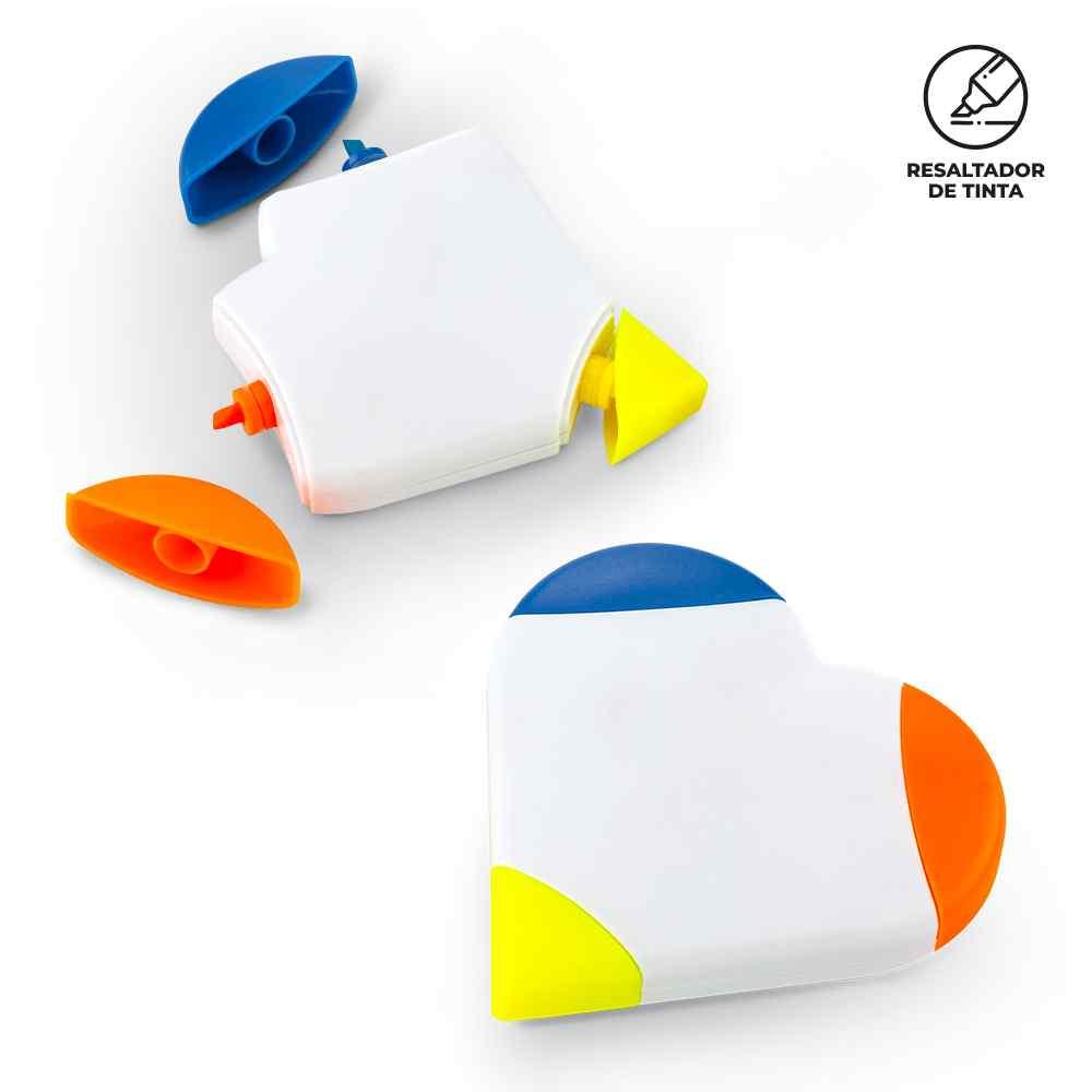 Set de Resaltadores Heart personalizado con logo