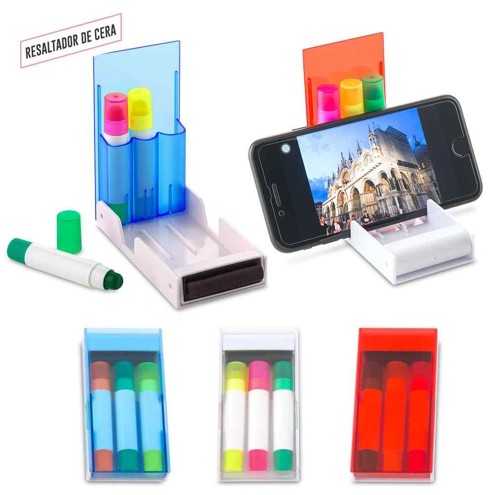 Set de Resaltadores Magicos en Cera Flipper personalizado con logo